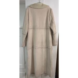 SCANDINAVIAN FAUX FUR LONG COAT SIZE S